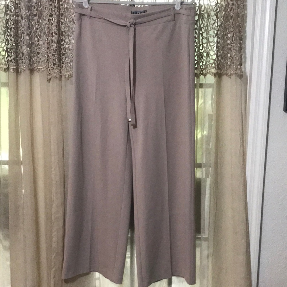 NYCC Wide-Leg Pull-On Pants